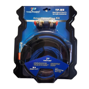 Kit de câblage pour amplificateur Poem TP-M8 2500W, accessoires audio pour voiture - Product Image 2