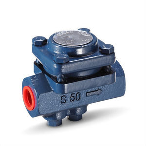 Trampa de Vapor Termostática de Presión Equilibrada de Hierro Fundido con Brida Horizontal Serie TS50F T-250 DIN PN16 PN25 - Product Image 4