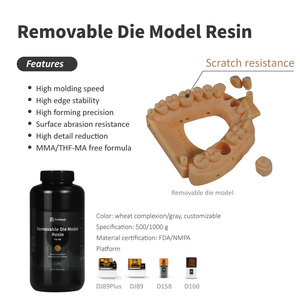 Piocreat 뜨거운 고정밀 빠른 경화 365nm 385 nm 405 nm UV 수지 LCD 3D 프린터 재료 Piocreat UV 민감 수지 - Product Image 2