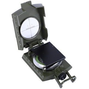 Vente en gros de boussole de survie lumineuse de géologie professionnelle en plein air randonnée Camping - Product Image 1