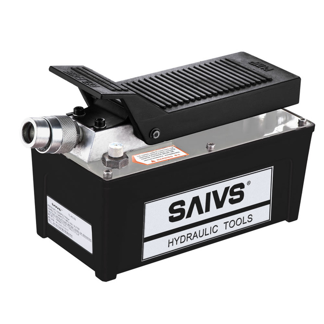 PAT Budget-Friendly Portable 10000 Psi Pneumatic Hydraulic Pump Excellent Performance Foot-Operated and Air-Driven