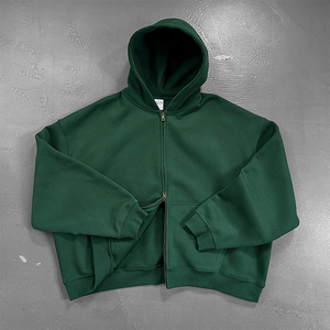 Felpa con cappuccio invernale in pile per uomo - Product Image 2
