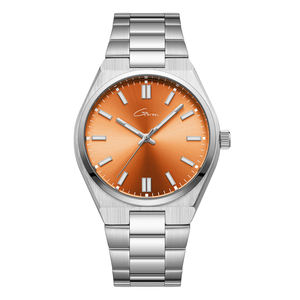 Reloj de Pulsera Clásico de Cuarzo con Caja de Aleación, Correa de Acero Inoxidable y Manecillas Luminosas para Uso Diario a Prueba de Agua - Product Image 4