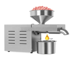 Home Peanut Sunflower Oil Press Extraction Making Edible Olive Oil Press Machine New Style Oil Automatic Cooking - Product Image 1