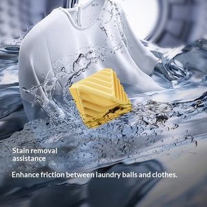 Nueva Bola de Lavandería Ecológica Reutilizable y Antienredos para Lavadoras, Poderosa Descontaminación y Limpieza Antiknots - Product Image 4