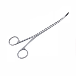 Dispositivos Médicos, Pinzas para Extracción de Dispositivos Intrauterinos, Tipo Curvo, Tipo de Dientes Cruzados, Pinzas Quirúrgicas Ginecológicas para Extracción de DIU - Product Image 1