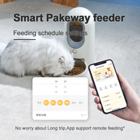 Distributeur de nourriture intelligent WiFi Tuya 2026 pour animaux de compagnie, 2,6 L, écran LCD, contrôle par application, programmation horaire, en acier inoxydable, suivi en temps réel, écologique
