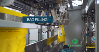 Machine d'emballage de riz et de céréales de 25 kg à 50 kg, machine de conditionnement de riz, ensacheuse de riz pour sacs lourds