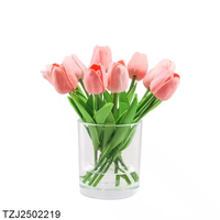 Tizen Offre Spéciale Artificielle Mini En Pot Fleur Artificielle Tulipe Fleurs Bonsaï pour La Décoration De La Maison Artificielle Rose Fleur En Pot