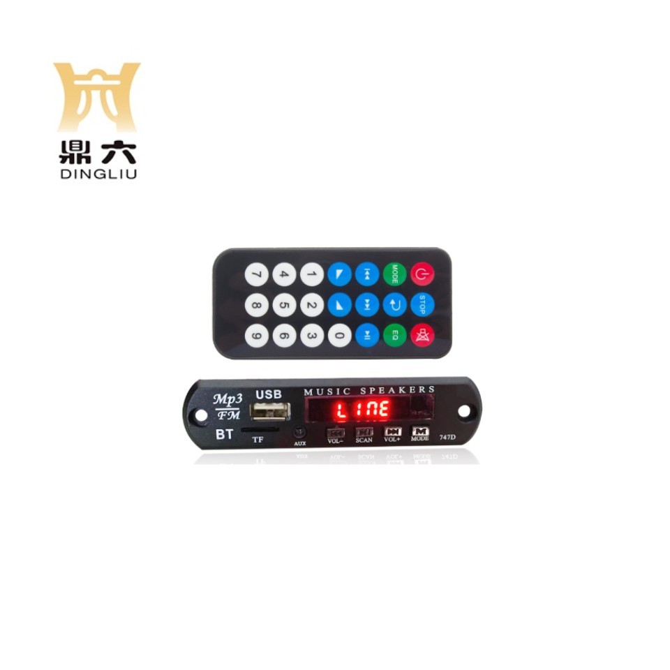 DING LIU NEW <strong>Mp3</strong> Decoding Board Color Screen Display Version 5.0 <strong>Decoder</strong> Module Standard Features Specifications Original