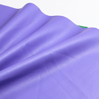 Jaket Kulit Wanita Warna Ungu Bahan Kulit PU Gaya Baru Jaket Kulit Sintetis