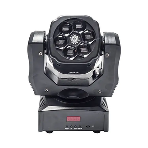 6 Luces LED RGBW de 15W con Control DMX512/Activación por Sonido, Clasificación IP65 para Iluminación de DJ/Conciertos/Discotecas - Product Image 2