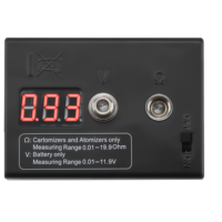 Testeur de résistance de bobine haute précision avec écran LED numérique, plage de mesure 0,01-19,9 Ohm