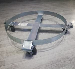 Americano forja y fundición pesado deber 55 <span class=keywords><strong>Gal</strong></span> <span class=keywords><strong>Dolly</strong></span> de tambor, ruedas giratorias, 1000 Lb. La capacidad de - Product Image 2