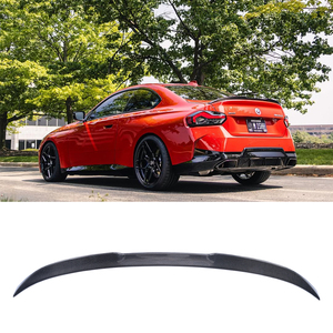 For 2 Series G42 Couep/G87 M2 VS Style Real Carbon Fiber <b>Rear</b> <b>Spoiler</b> Trunk Wing 2021-2024 - Product Image 1
