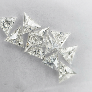 Diamantes Sueltos con Corte Triangular, Color D, Cultivados en Laboratorio, Brillantes, para Joyería, Piedras de Diamante de Laboratorio - Product Image 1