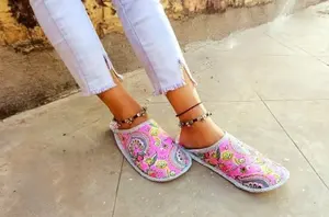 Zapatillas de interior hechas a mano para el hogar, calzado japonés a medida, cómodas y flexibles, regalo para él - Product Image 2