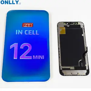 ZY Compatible 12 Mini Screen Replacement Kit 5.4 inch Incell Touch Screen New Digitizer LCD 3D Touch for iPhone 12 Mini