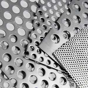 Stainless Steel/Aluminum Plain Weave Perforated <b>Mesh</b> <b>Screen</b> Panel - Product Image 6