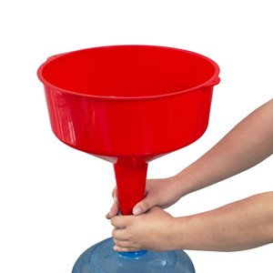 Peng Gong Large Plastic Funnel 30cm PP Material Industrial Household Oil Leak Wine Dispensing Tool - Product Image 1