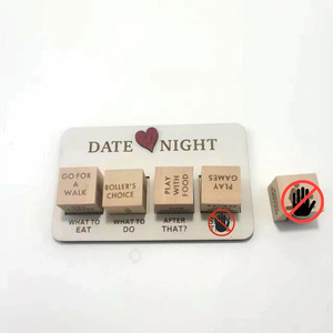 Tùy chỉnh các cặp vợ chồng ngày đêm xúc xắc vui vẻ tình yêu thực phẩm quyết định quà tặng sáng tạo hoxsur - Product Image 5