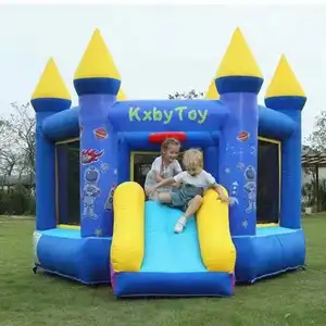 Kids jumping castle inflatable bouncer slide commercial bounce house water slide for sale