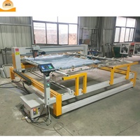 Machine à coudre ordinateur à une aiguille, servo, machine à coudre pour matelas en largeur, prix, machine à matelasser à bras long avec cadre