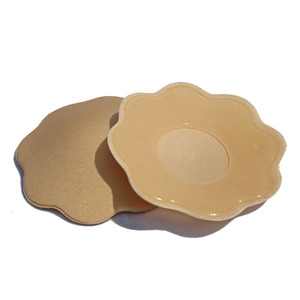 Custom Packaging Sexy Cotton Nipple Cover Silicone Waterproof Reusable Nipple Pasties