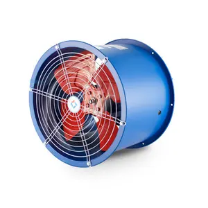 Axiale Ventilator Olie En Vochtbestendige Ventilator 110V 220V 380V Kanaal/Vaste Krachtige Industriële Uitlaat Ventilator