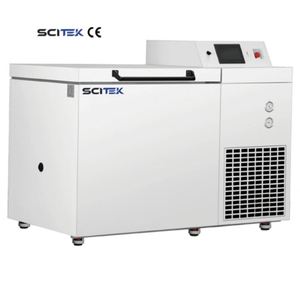 Congélateur de laboratoire à très basse température SCITEK UFZ-150H130 -150, 128L, acier inoxydable, garantie de 2 ans - Product Image 4