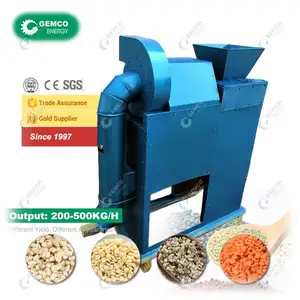 Multifunctional Automatic Maize Wheat Broad Bean Black Gram Rice Peeling Machine for Dry Wet Dehulling Dehusking Black Gram