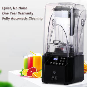 Quiet Professional Fruit Juicers Maker Commercial <strong>Nutri</strong> <strong>Blender</strong> Smoothie Machine With <strong>Blender</strong> Black - Product Image 6