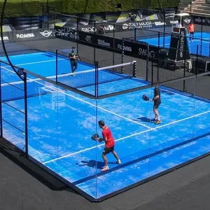 Paddel platz Kunstrasen Sport boden Padel Court