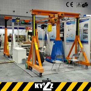 Verwendet Mobile Gummi Reifen Portalkran 10 5 3 2 1 Ton Preis, kleine Mini Tragbare Portalkran Verwendet <span class=keywords><strong>China</strong></span> - Product Image 5