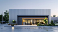 Entrepôts, Garages, Hangars, Ateliers et Bureaux Préfabriqués Modernes en Acier Léger Personnalisés à Prix Abordable – Garantie 2 Ans