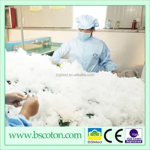 Primas balas de algodón uso de materias primas farmacéuticas fabricante