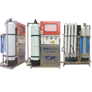 Sistema di depurazione dell'acqua salata RDA per nave barca isola 5TPD 6TPD 8TPD acqua fuori funzionamento stabile facile 5% sconto
