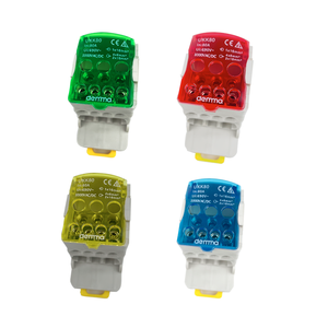 Grande boîte de jonction de distribution de courant unipolaire UKK 80/<span class=keywords><strong>125</strong></span>/160/250/400/500 équivalents bornier de connecteur de fil de câble - Product Image 6