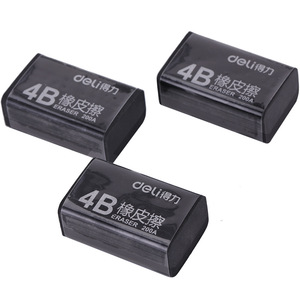 Deli 4B Eraser 200A Rectangle Student Art Pencil Eraser 30Pcs Pack - Product Image 4