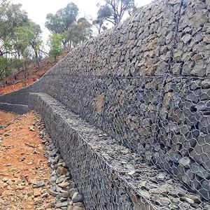 Nehir bankası koruma için ağır galvanizli altıgen dokuma Gabion kutusu Anti pas Gabion sepet taş kafes - Product Image 5