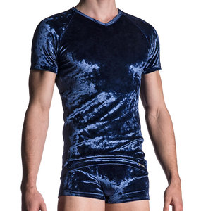 OEM ODM Boxer produttore di cotone personalizzato biancheria <span class=keywords><strong>intima</strong></span> da <span class=keywords><strong>uomo</strong></span> taglie 5XL mutandine in velluto schiacciato t-shirt <span class=keywords><strong>scollo</strong></span> a V traspirante - Product Image 3