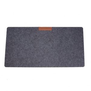 Nouveau produit bureau personnalisé 100% tapis de bureau en feutre de laine mérinos - Product Image 1