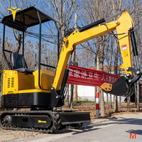 Jcb Mini bagger 1,5 Tonnen Crawler zum Verkauf China Schnecke
