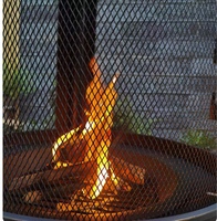 Conception de pile portable chauffage au bois enveloppant extérieur arrière-cour barbecue foyer