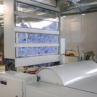 TONGDA TDFS600 nouvelle machine d'ouverture de recyclage des déchets de coton machines textiles PLC usine de fabrication de traitement de fil de fibre