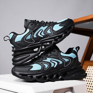 Calzado deportivo informal para hombre, personalizado al por mayor, con plantillas cómodas, diseño transpirable, talla grande 44, apto para todas las estaciones. - Product Image 5
