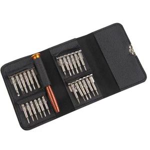 25 en 1 sac en cuir Type noir Assistant de réparation Mobile plusieurs poches avec aimant téléphone électrique jeu de <span class=keywords><strong>tournevis</strong></span> à cliquet - Product Image 4