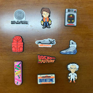Breloques de chaussures populaires et tendance, inspirées des dessins animés célèbres, de la série Rétro-éclat (Back to the Future), LOLSURPRICE, Popgirl, Lucky Shoe Charm, Anime, Huntevil et décoratives - Product Image 6
