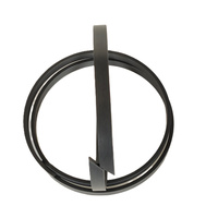 Productos de Anillos de Pistón y Sellos de Compresor de PEEK Personalizados, Negros, Certificados ISO9001, Autolubricantes