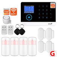 {Fabricante} Sistema de Alarma Inteligente para el Hogar con Control Remoto 2025, WIFI 2.4GHz GSM Inalámbrico, Seguridad para el Hogar con Sensor de Movimiento 8